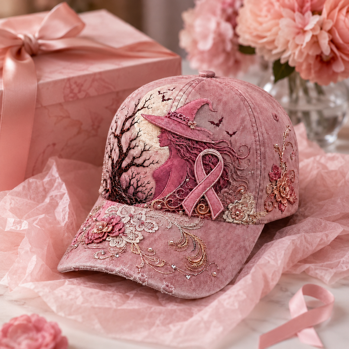 Unisex Breast Cancer Hat