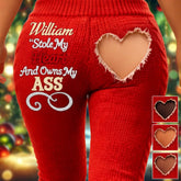 You Stole My Heart - Personalized Couple Leggings