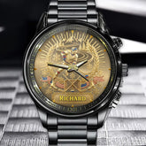 Personalized Hockey Watch - Customizable Name For Hockey Enthusiasts