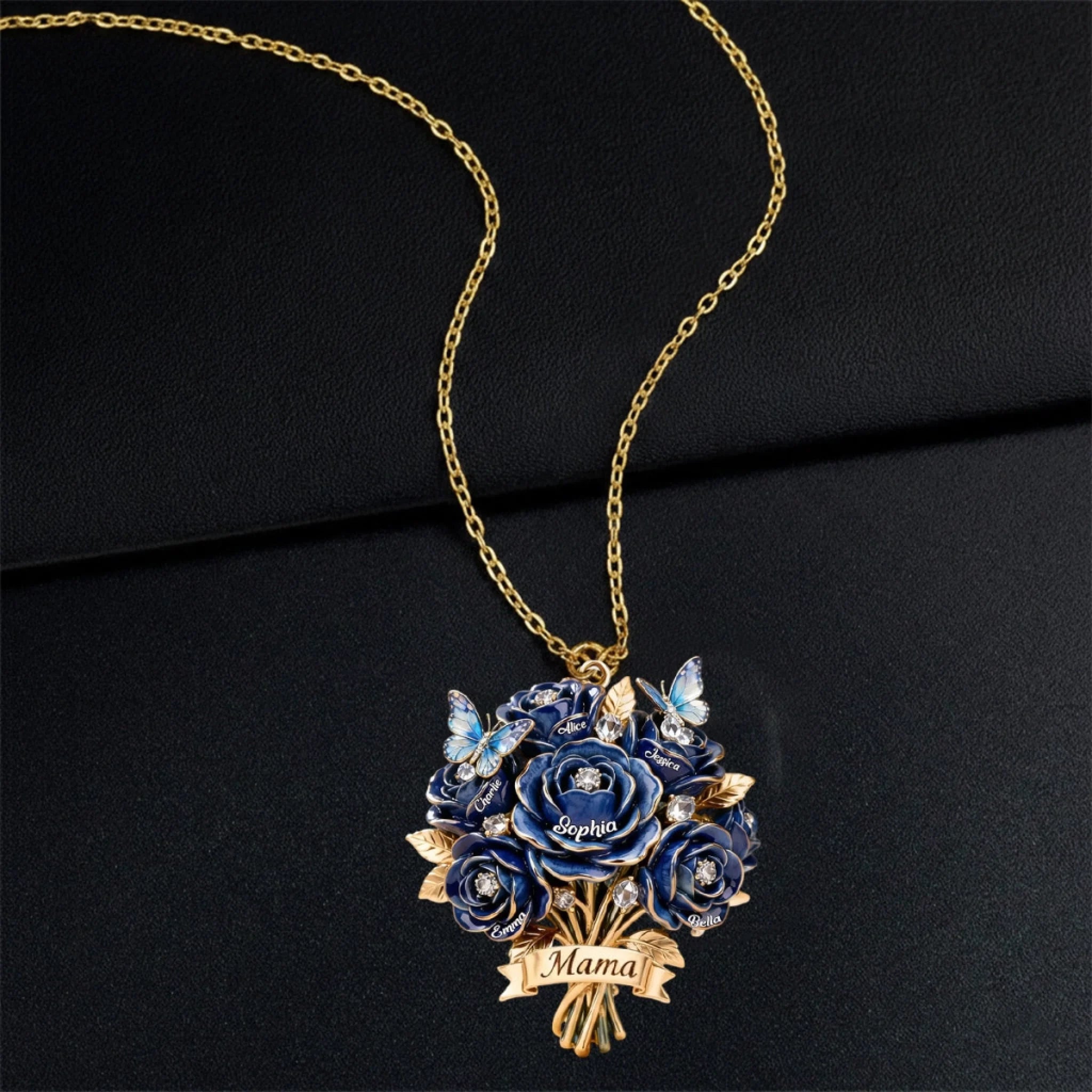 I Love You Mom - Personalized Mother Shaped (1)