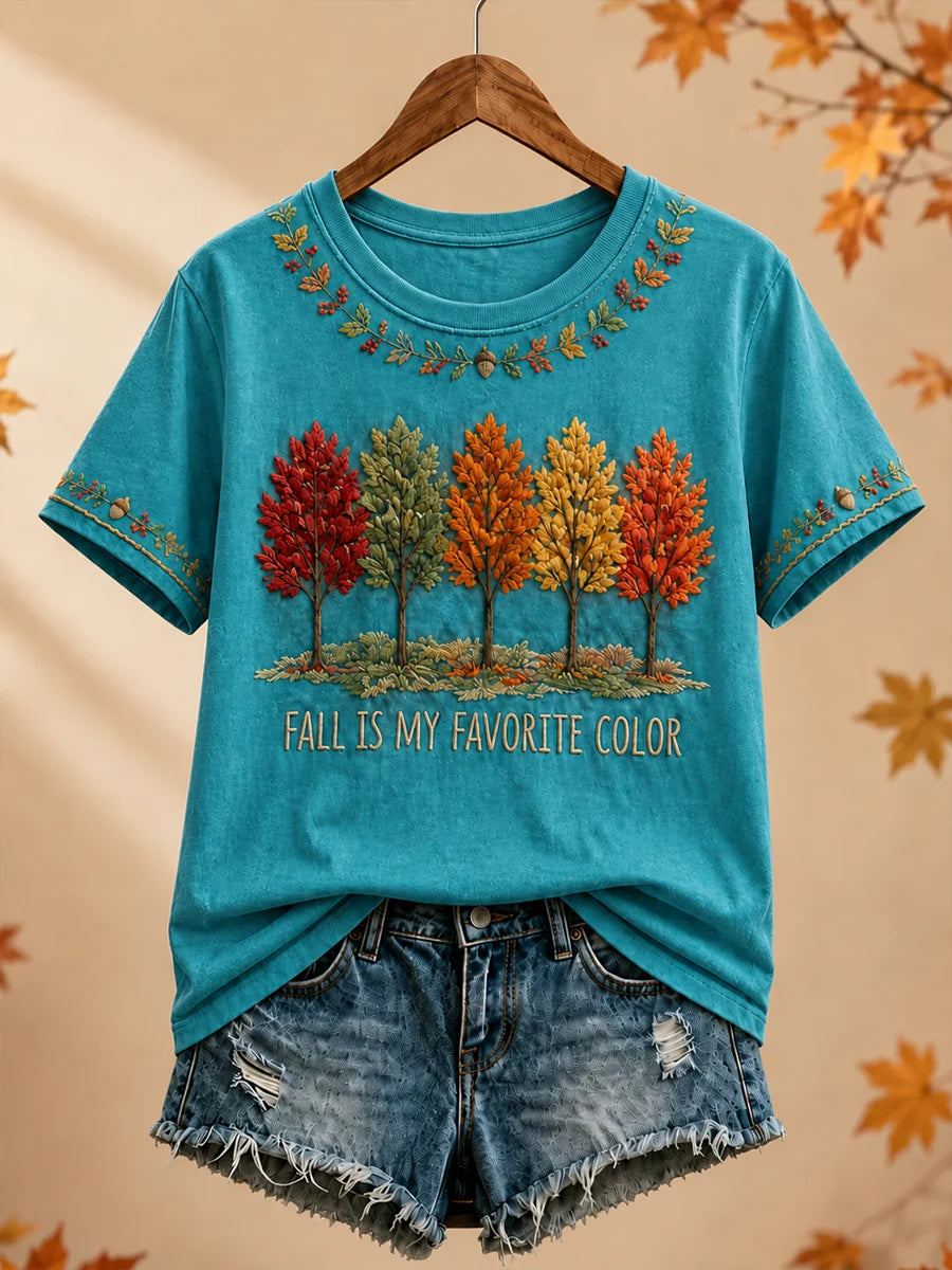 Women's Fall Is My Favorite Color short-sleeved T-shirt