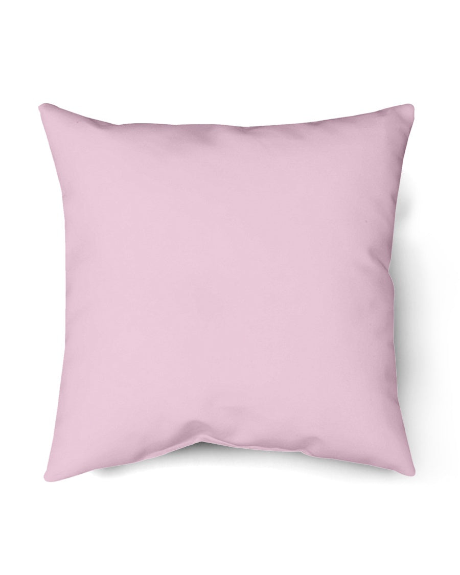 I'M NOT RUDE I'M DUTCH - Indoor Pillow - 18” x 18” - Classic Pink - back