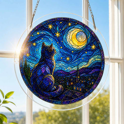 5-Pack Acrylic Jigsaw Puzzle Suncatcher Gift Set