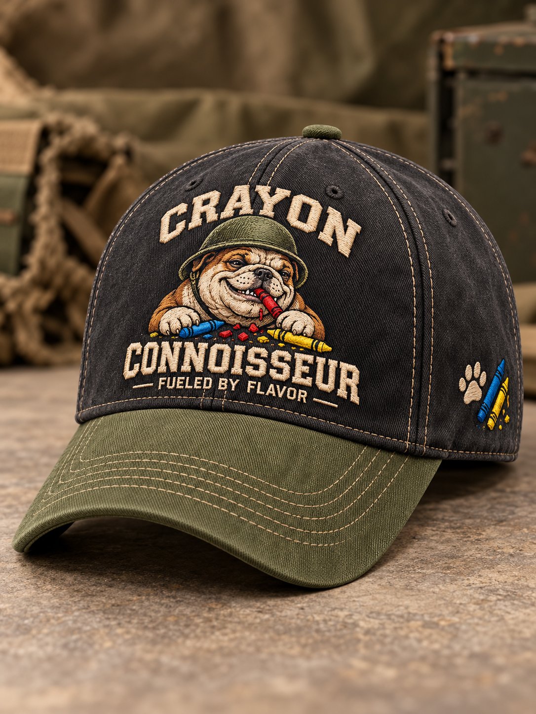 Unisex U.S Crayon Eaters Art Print Hat