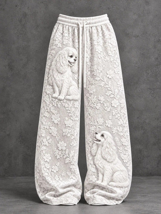 Women's Cavalier King Charles Spaniel Casual Pants