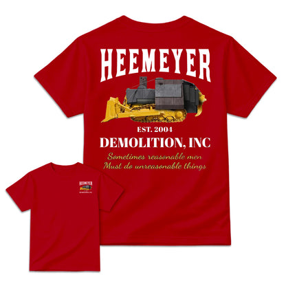 Heemeyer Demolition Inc Shirt - Red color display