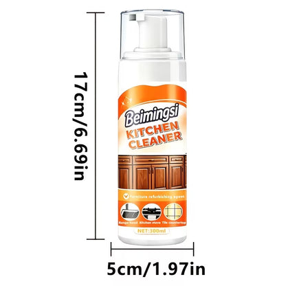 Kitchen Cabinet Cleaner Spray - Grease & Grime Remover