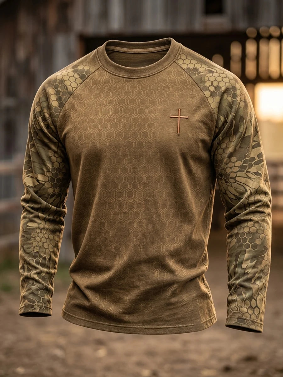 Men's Western Faith Long-Sleeve T-shirt