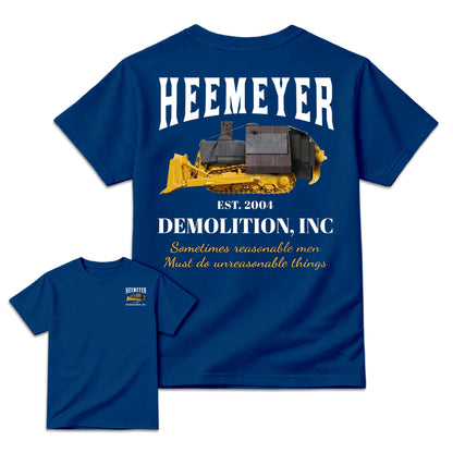 Heemeyer Demolition Inc Shirt - Royal Blue color display