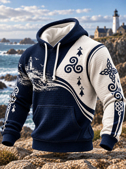 Men's France Brittany Printed Hoodie