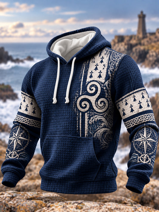 Men's France Brittany Printed Hoodie