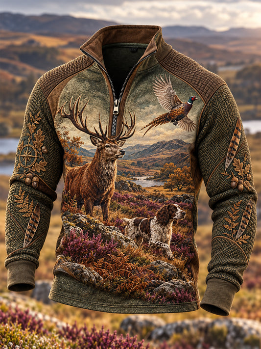 Men's Hunting Season Culture Zip-Up Hoodie