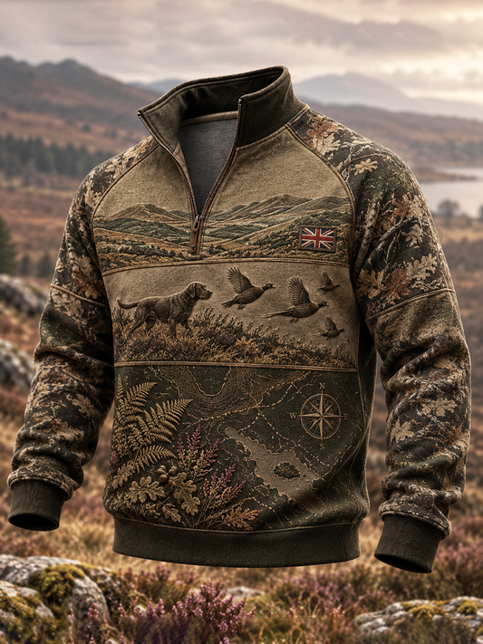 Men's Hunting Season Culture Zip-Up Hoodie