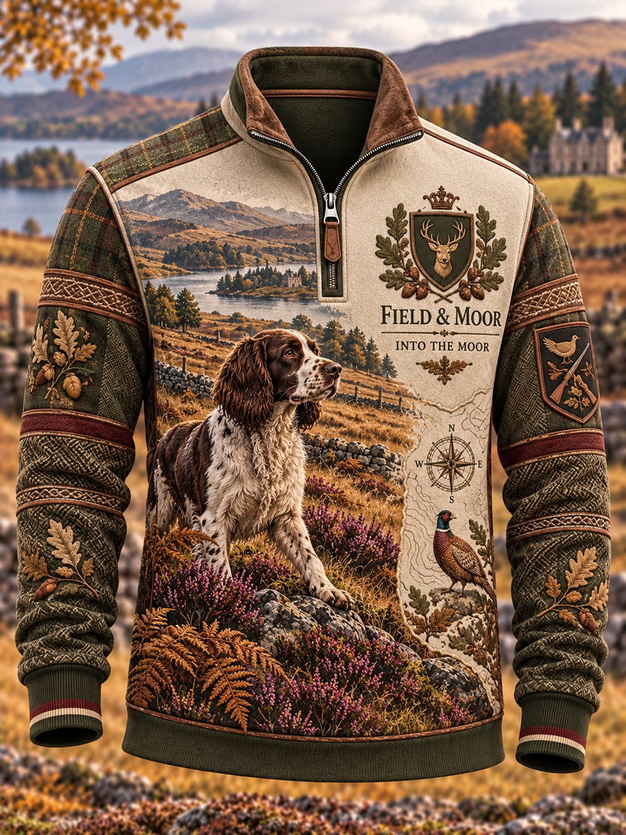 Men's Hunting Season Culture Flannel Sweatshirt
