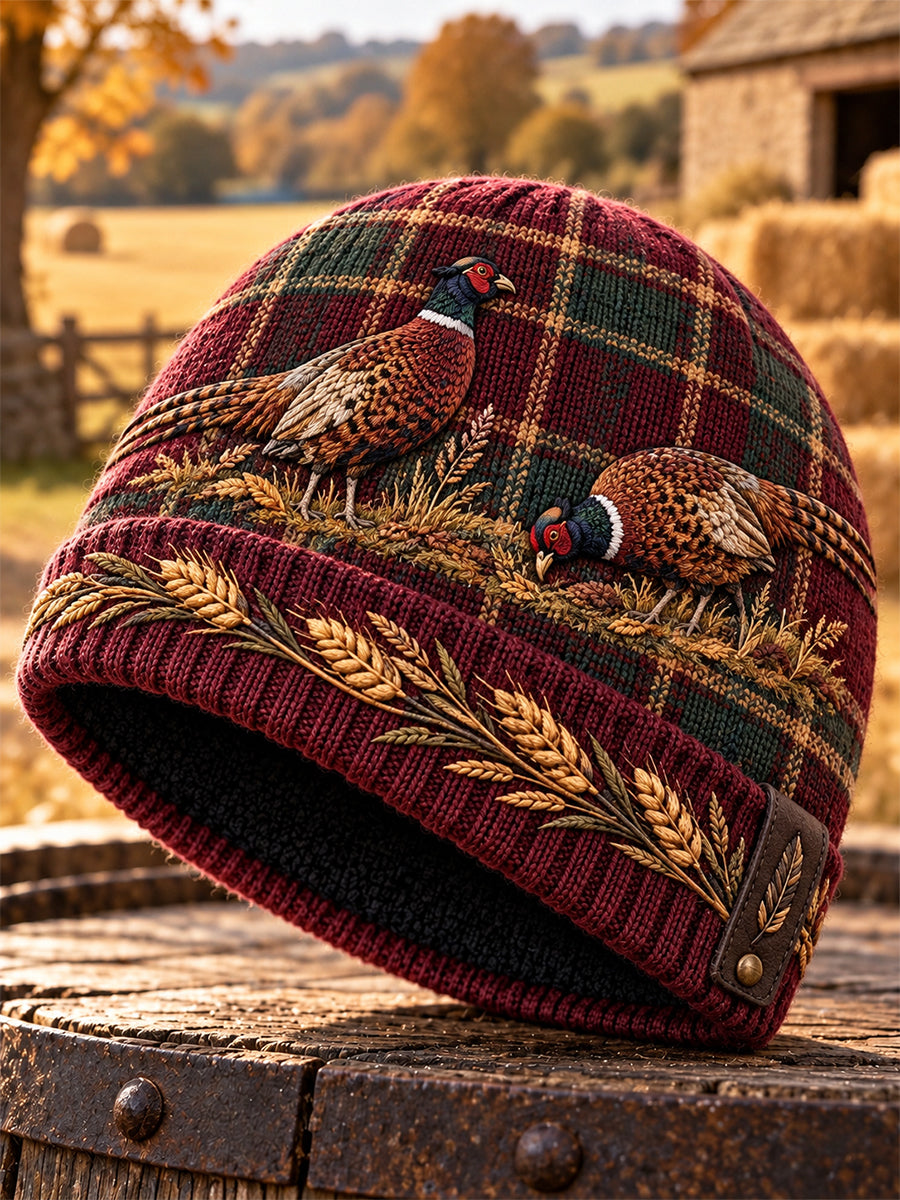 Unisex British Hunting Season Casual Fleece Knit Hat