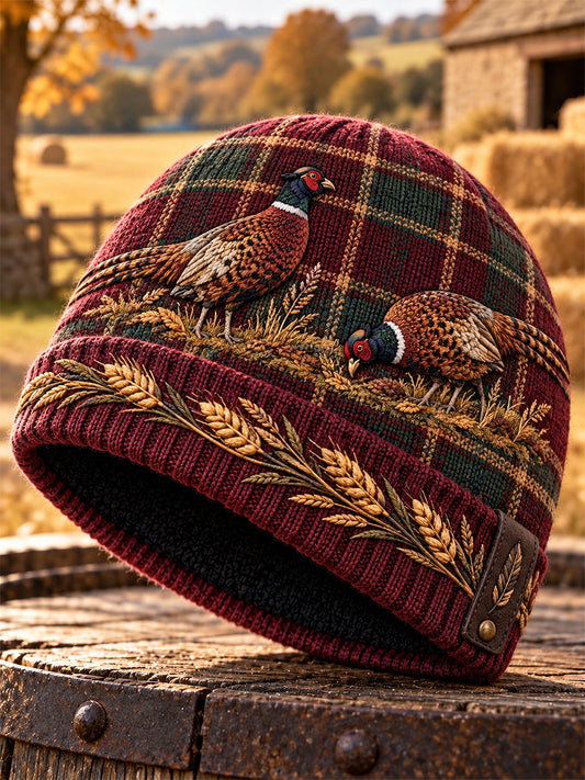 Unisex British Hunting Season Casual Fleece Knit Hat