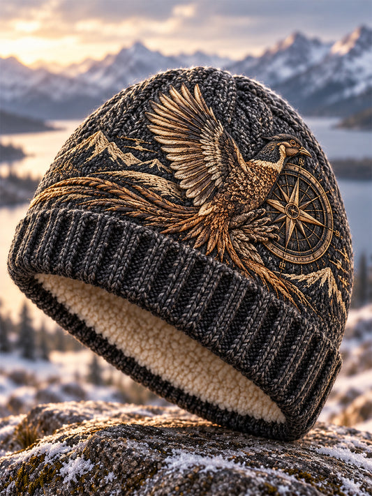 Unisex British Hunting Season Casual Fleece Knit Hat