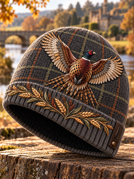 Unisex British Hunting Season Casual Fleece Knit Hat