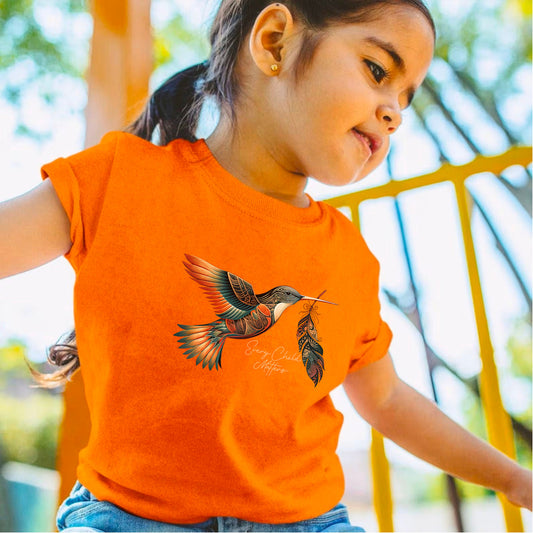 Every Child Matters Hummingbird Feather Native American Unisex T-shirt/Hoodie/Sweatshirt - product image