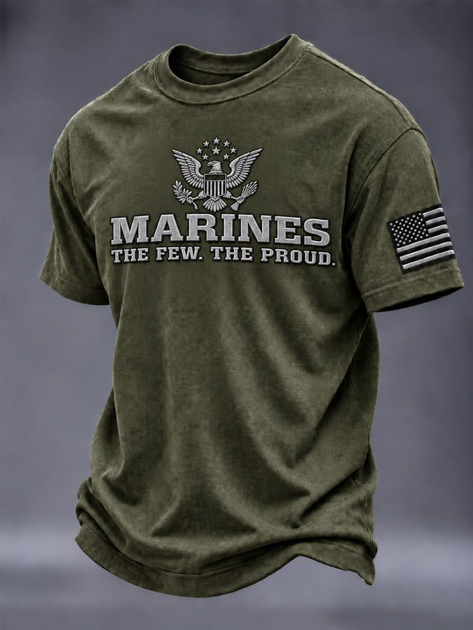 Men's Veterans Day Print Short-Sleeve T-Shirt