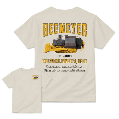Heemeyer Demolition Inc Shirt - Apricot color display