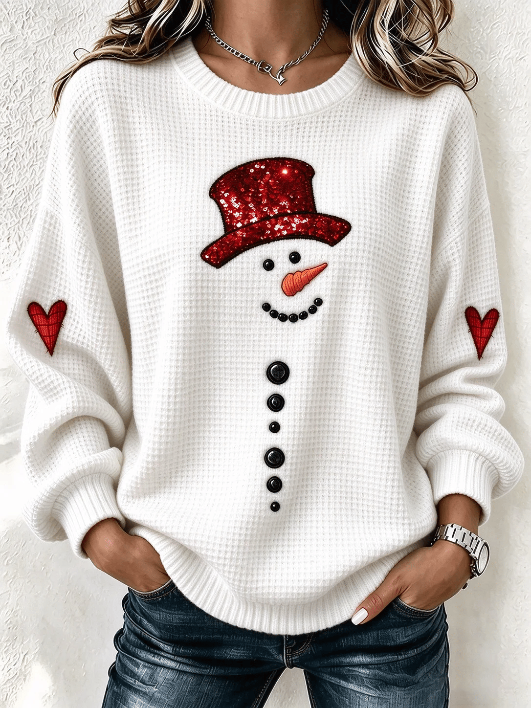 Women's Casual Printed Sweatshirt