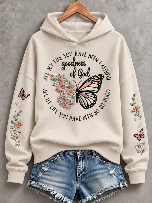 Women's Faith Printed Hoodie