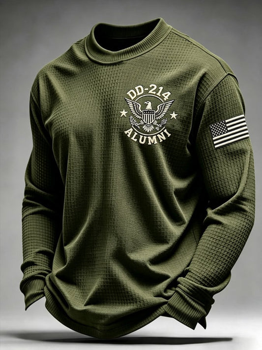 Men's DD-214 Print Casual Top