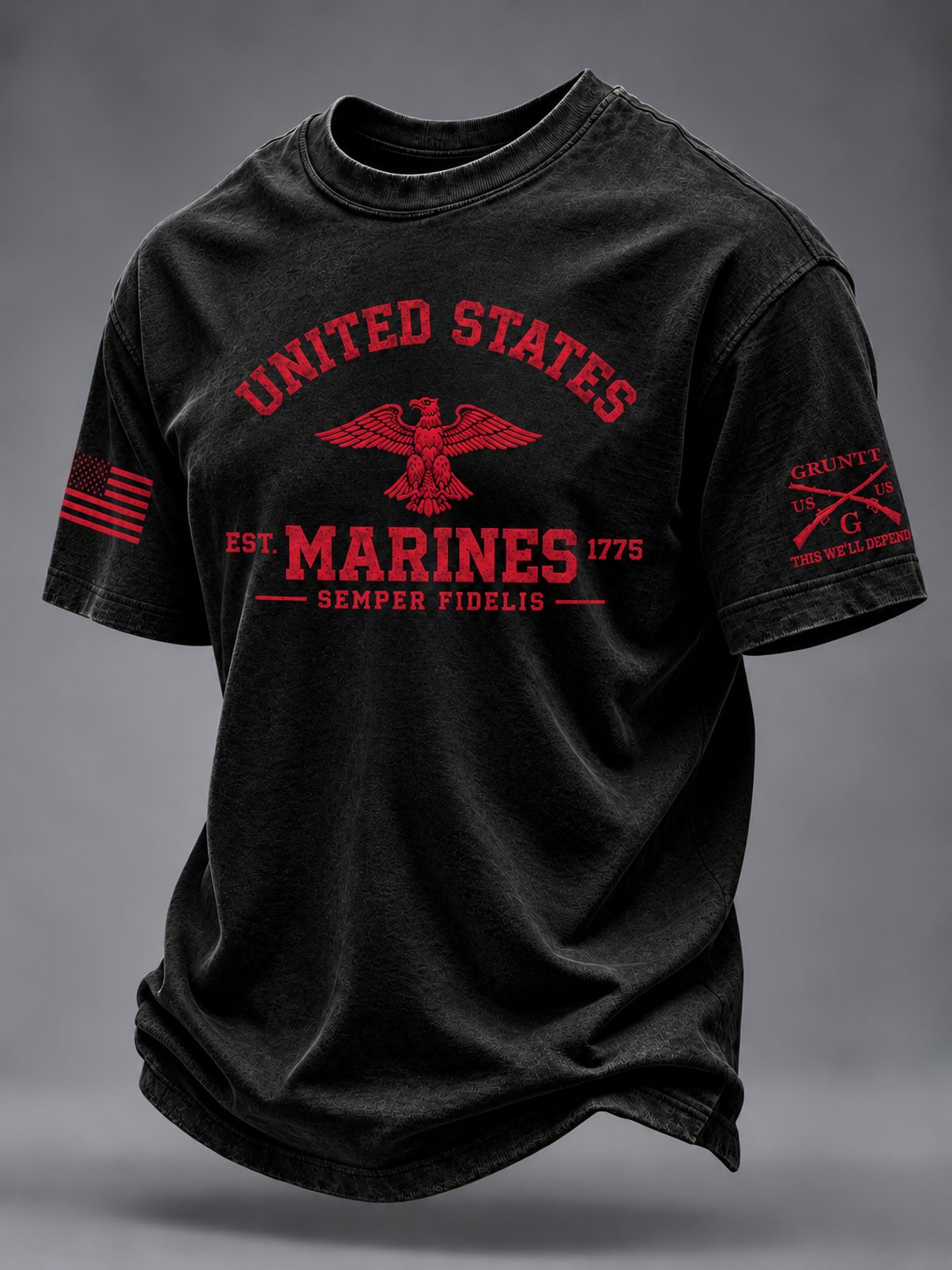 Men's Veterans Day Print Short-Sleeve T-Shirt