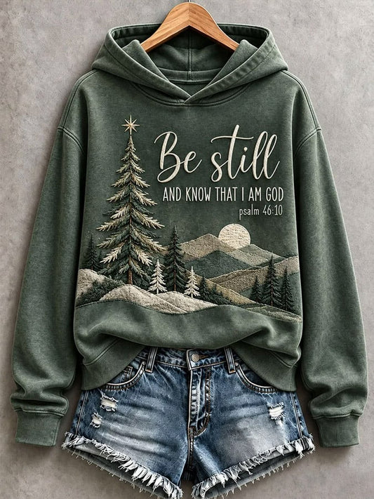 Women’s Be Still And Know That I Am God Hoodie