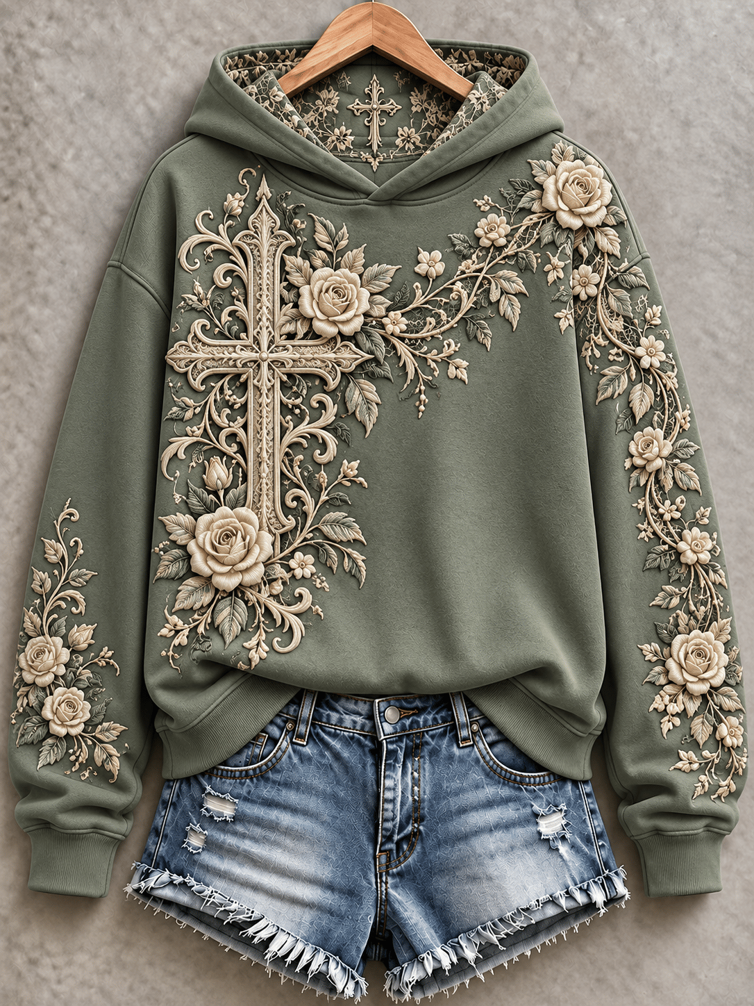 Women's Vintage Faith Hoodie