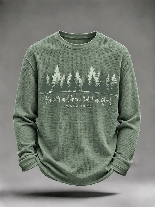 Men's Print Long-Sleeve T-Shirt