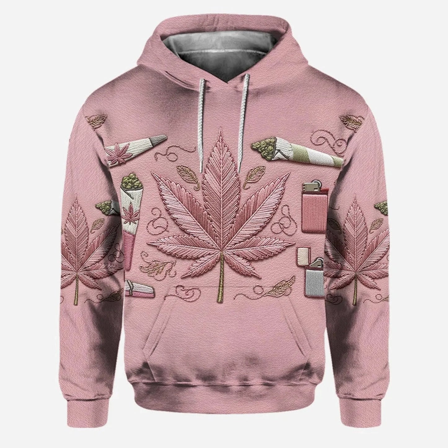 Stoner Chic - Personalized Weed Hoodie and Leggings (1)