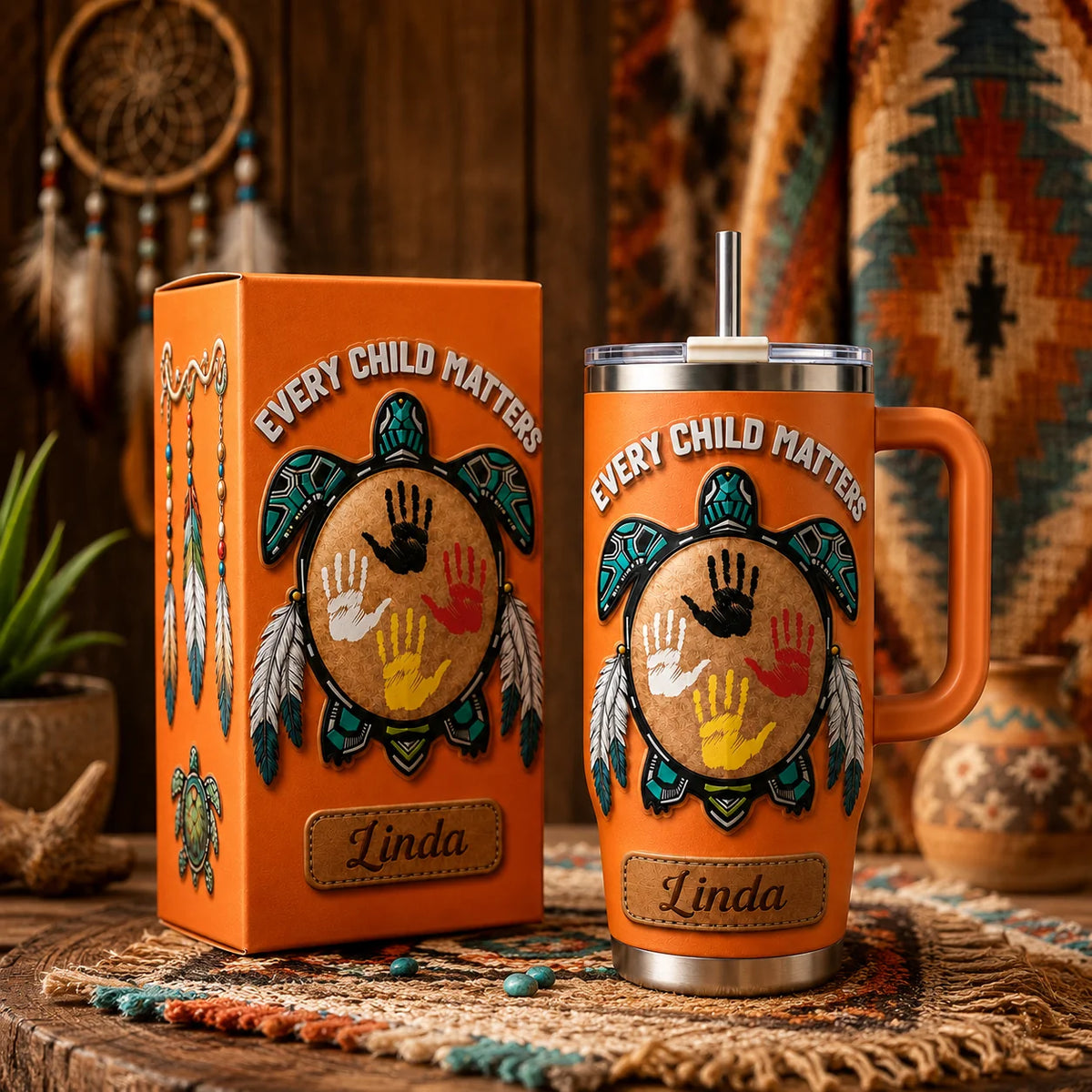 Custom Every Child Matters Tumbler - Personalized Gifts For Kids & Families - Every Little Hand Matters