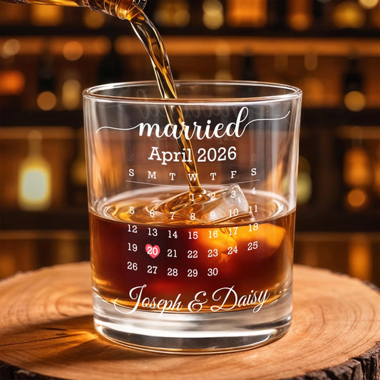 Custom Whiskey Glass & Bottle- Personalized Dad Gift - King Of Our Family copy