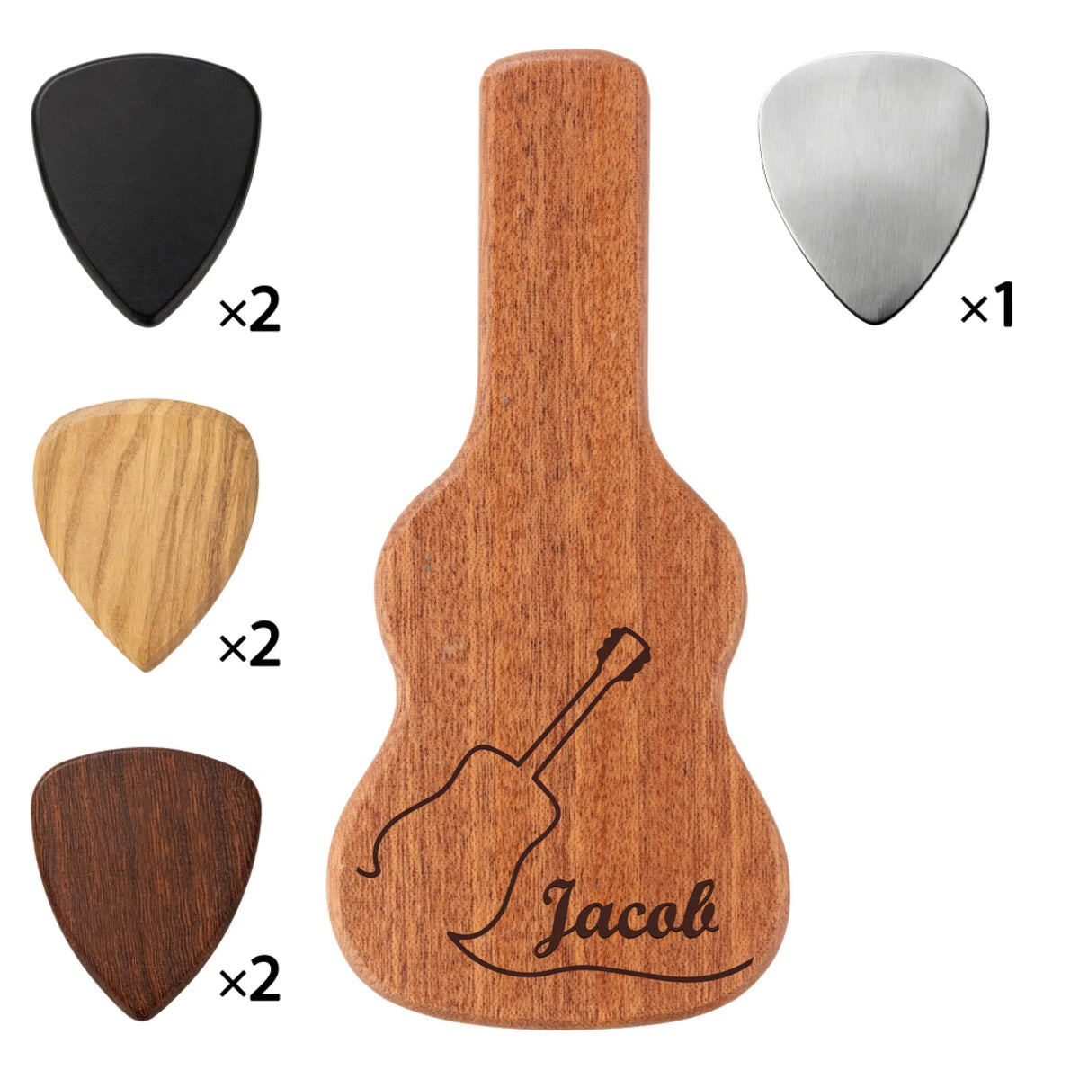 03. Pick Case & Guitar Pick with Customization
