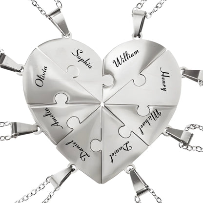 Pieces of Us™ – Personalized Family Puzzle Necklace (3)