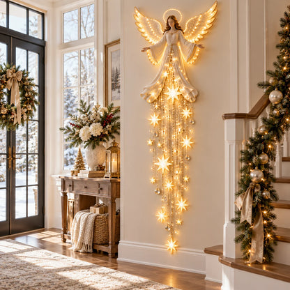 Angel Blessing Starfall Wall Light