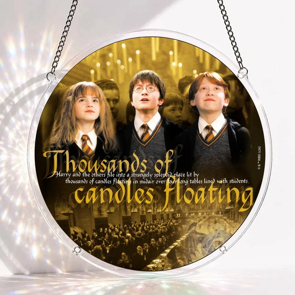 Acrylic Jigsaw Puzzle Suncatcher - Floating Candles