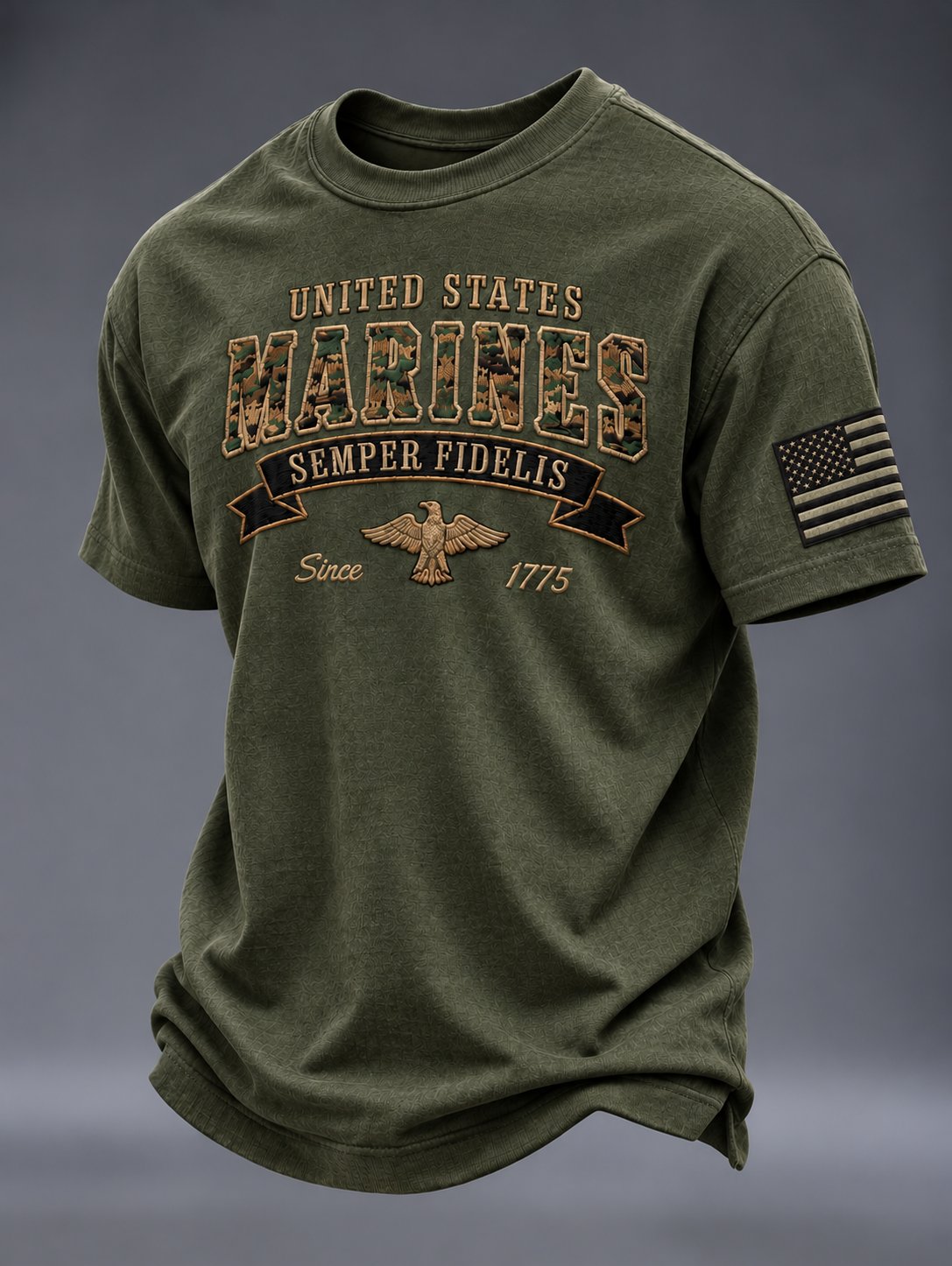 Men's Veterans Day Print Short-Sleeve T-Shirt