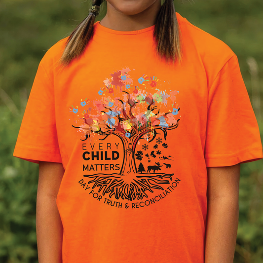 Tree of Life, Handprints of Hope, and Healing - For Orange Shirt Day Unisex T-shirt/Hoodie/Sweatshirt 161 - product image
