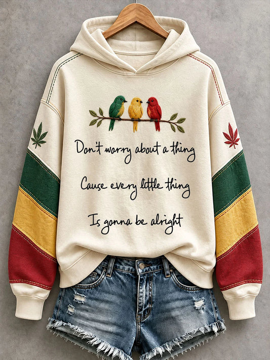 Women's Every Little Thing Is Gonna Be All Right Hoodie