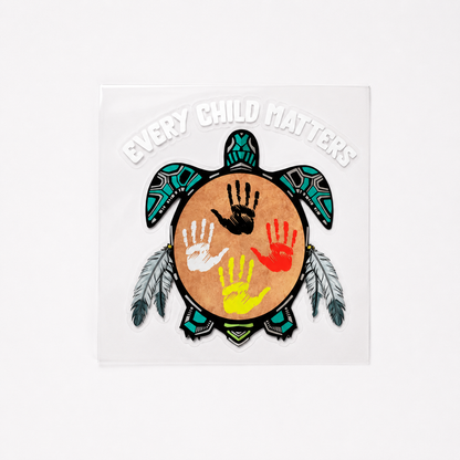 Every Child Matters Turtle Decal (High-quality UV DTF 3D Decal) - image 4