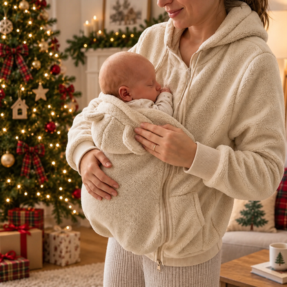 Hands-Free Babywearing Hoodie, Cozy Mama Baby Carrier Hoodie CH07 180540