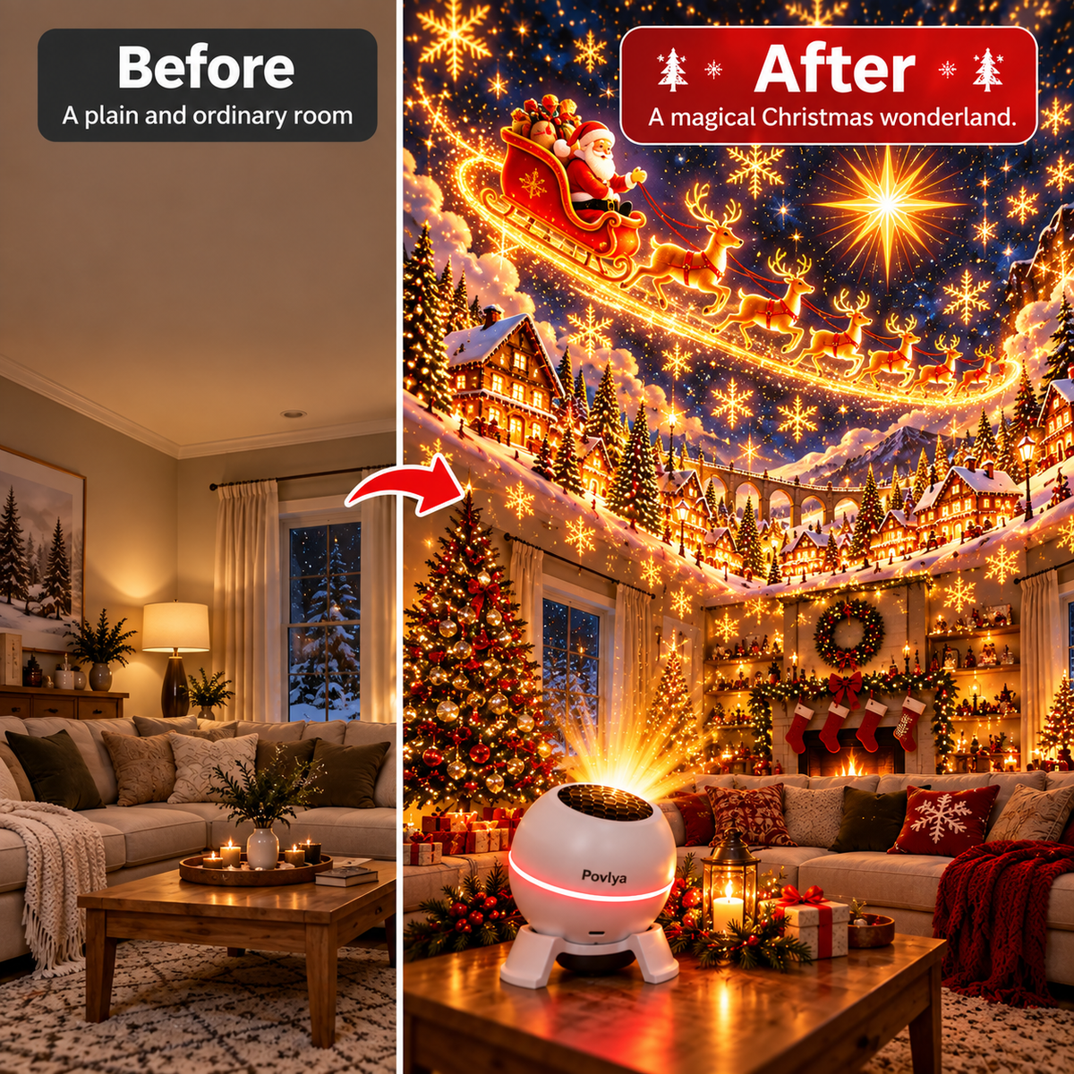 🎄 Magical Christmas Lights ✨ Light Up the Holiday Magic