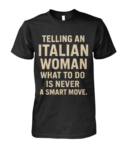 Unisex Cotton Tee - Black - Front
