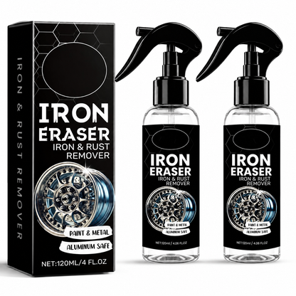 Iron Eraser – Fast Acting Rust Remover for Cars, Wheels & Metal Surfaces