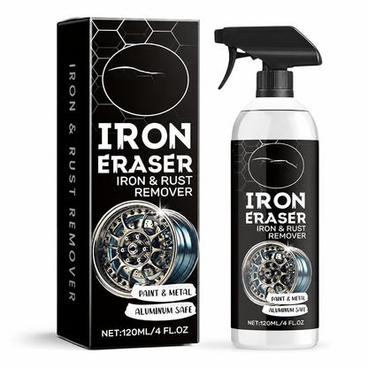 Iron Eraser – Fast Acting Rust Remover for Cars, Wheels & Metal Surfaces