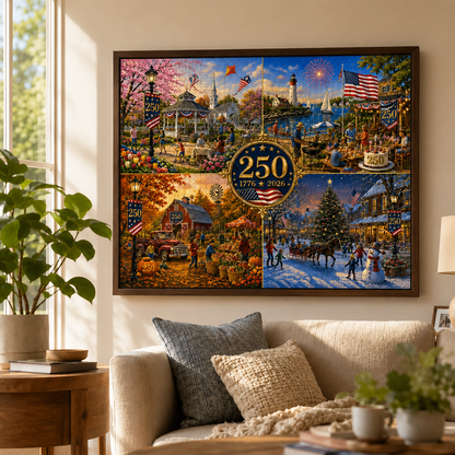 United States 250th Anniversary Collector's Edition Puzzle