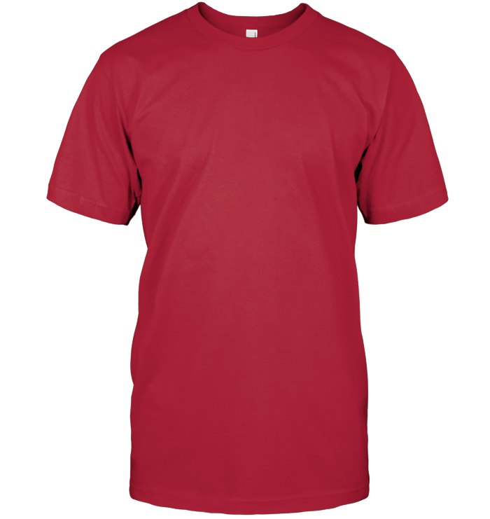 Unisex Short Sleeve Classic Tee - Deep Red - front